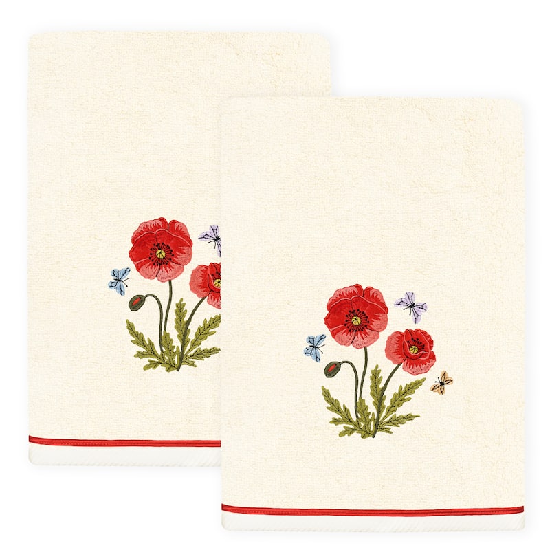 Authentic Hotel and Spa Turkish Cotton Polly 2 PC Bath Towel Set