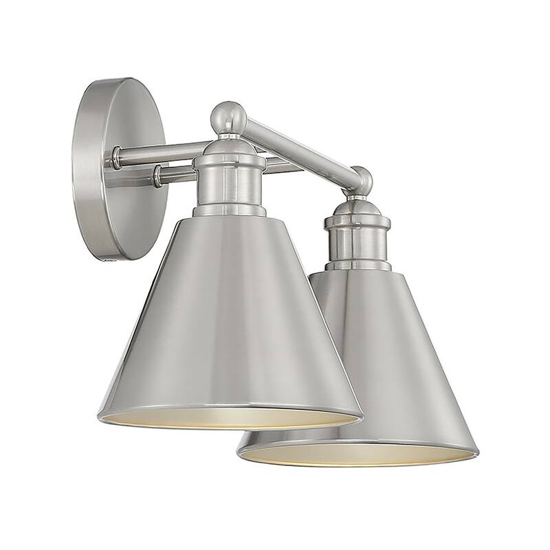 Meridian M80063 2 Light 17" Wide Bathroom Vanity Light