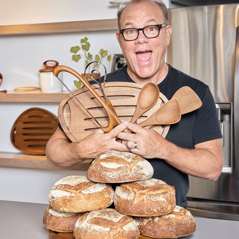 Nambe Breaking Bread Serrated Knife