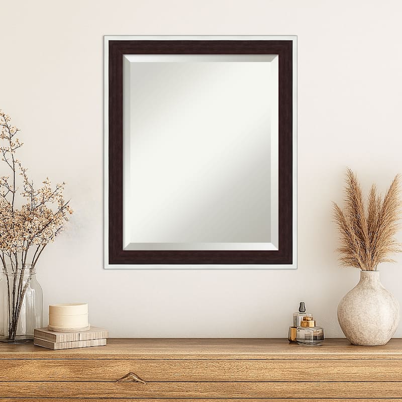 Maya Beveled Framed Wall Mirror