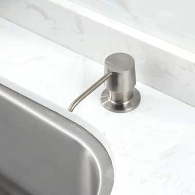 Luxier SC04-T Countertop Deck-Mount Metal Soap and Lotion Dispenser