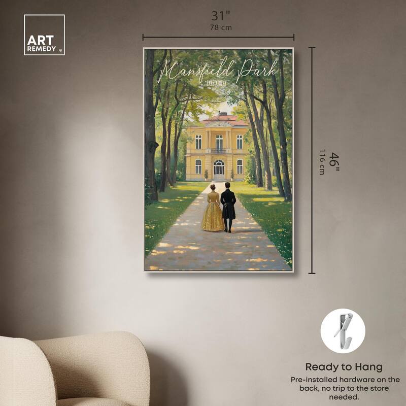 Mansfield Park Canvas by Art Remedy
