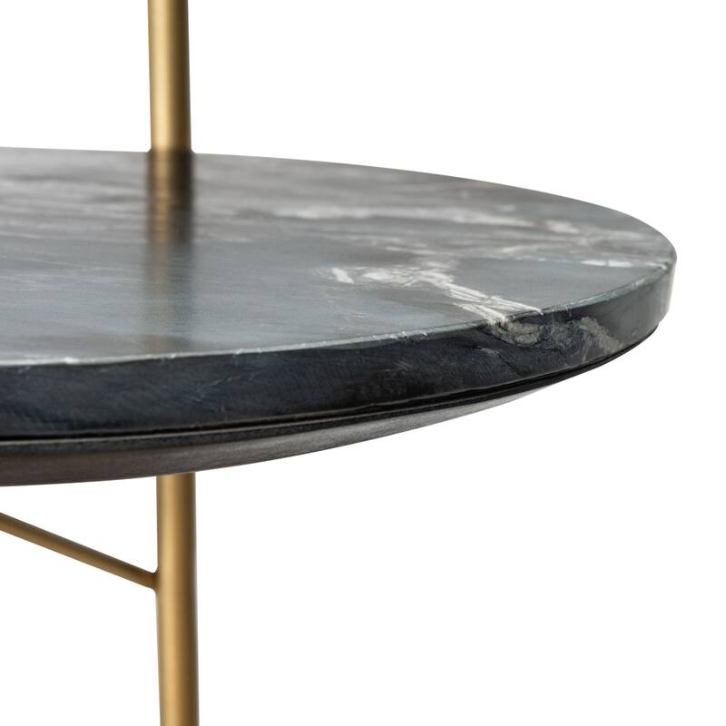 SAFAVIEH Couture Lawson Marble Bookcase - 34"W x 16"D x 59"H