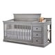 preview thumbnail 6 of 8, Sorelle Furniture Portofino Crib & Changer Grey