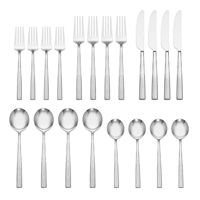 Lenox Modulus 20-Piece Flatware Set, Service for 4 - 20-Piece Flatware Set