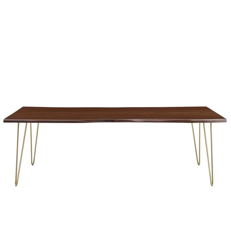 Ardor 96" Live Edge Acacia Wood Dining Table