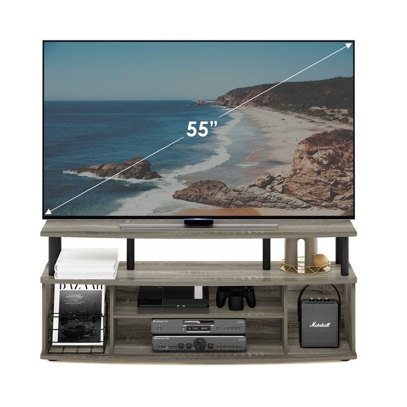 Furinno JAYA Large Entertainment Center Hold up to 55-IN TV