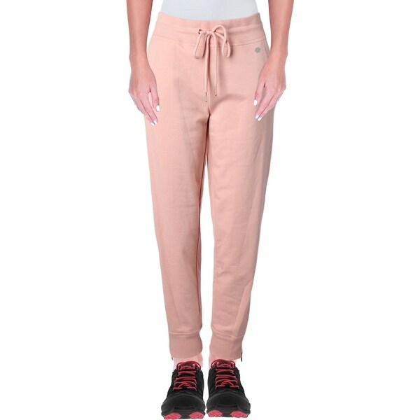womens jogger pants with ankle zipper