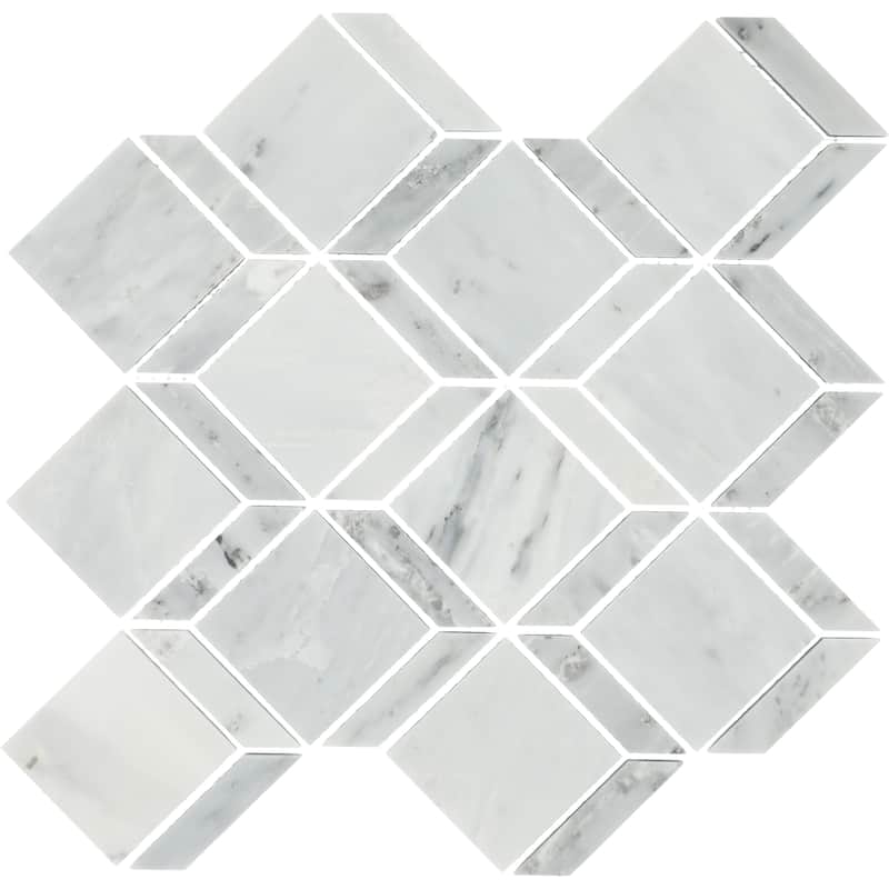Daltile Gamma Natural Stone Balance XL Wall and Floor Mosaic Tile (Set of 10)