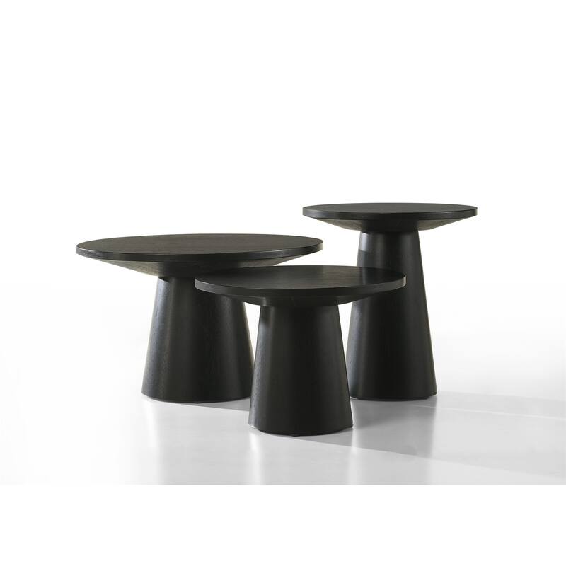 3-Piece Coffee Table, End Table, Console Table Set