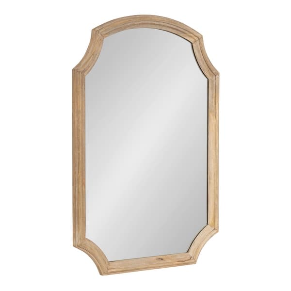 slide 2 of 9, Kate and Laurel Carlow Wood Arched Mirror - 23x32 23x32 - Natural