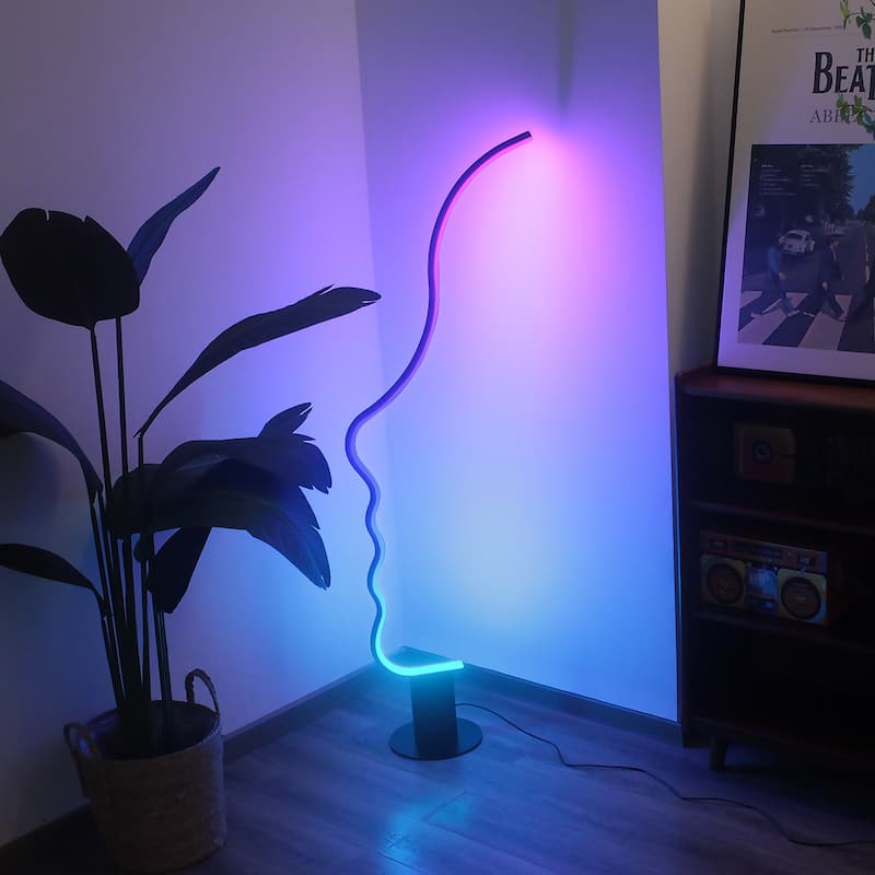 Modern Face LED Standing Floor Lamp