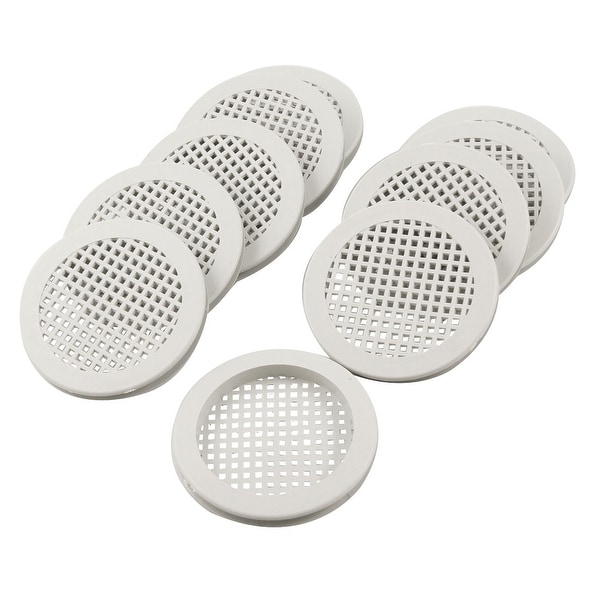 10 Pcs Bathroom Kitchen 2-inch Dia Hole Plastic Sink Strainer