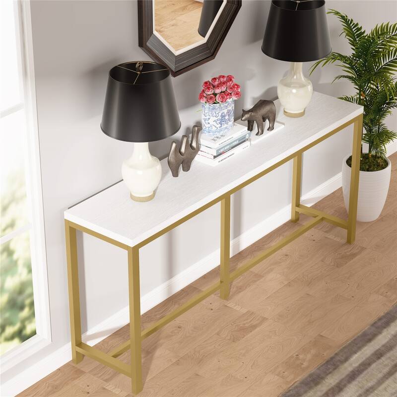 Narrow Long Entryway Table Sofa Table Console Table
