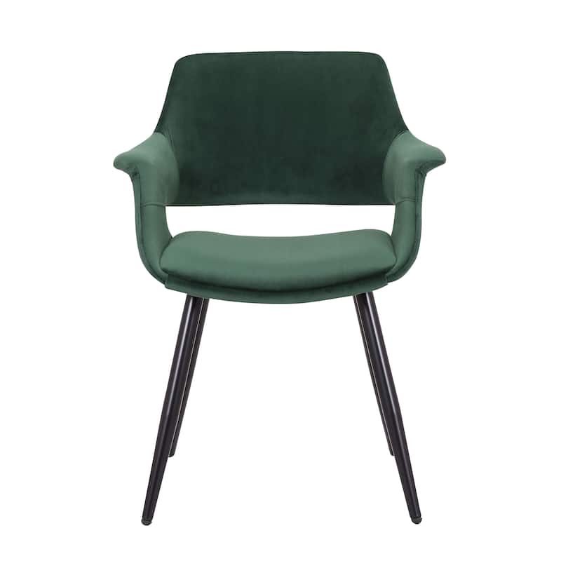 Porthos Home Fulco Velvet Mid-century Dining Chair