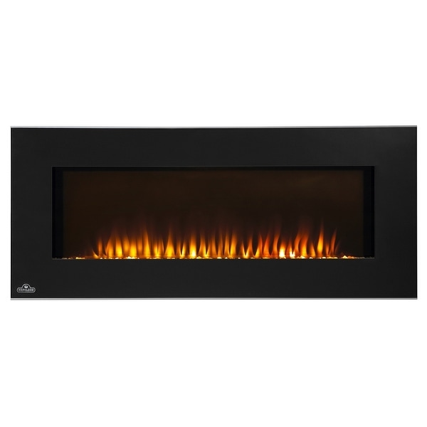 Napoleon EFL42H 42 Inch Linear Wall Mount Electric Fireplace - Black