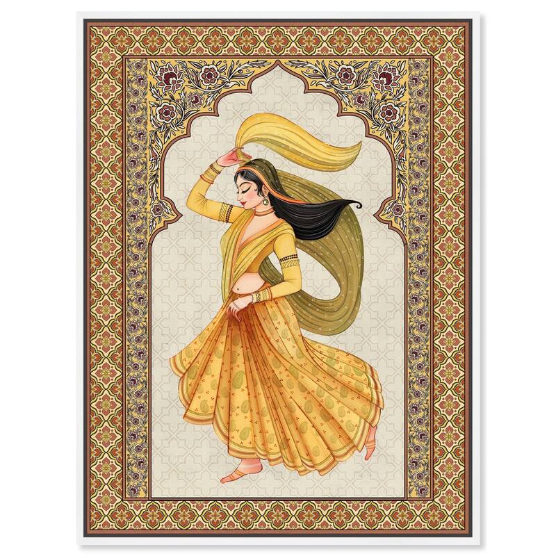 Dancing Princess Canvas by Art Remedy - White - 20" x 24"