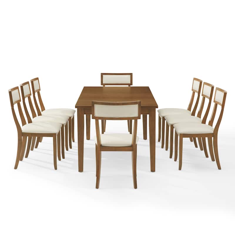 Crosley Alessia 9-Piece Dining Table Set For 8