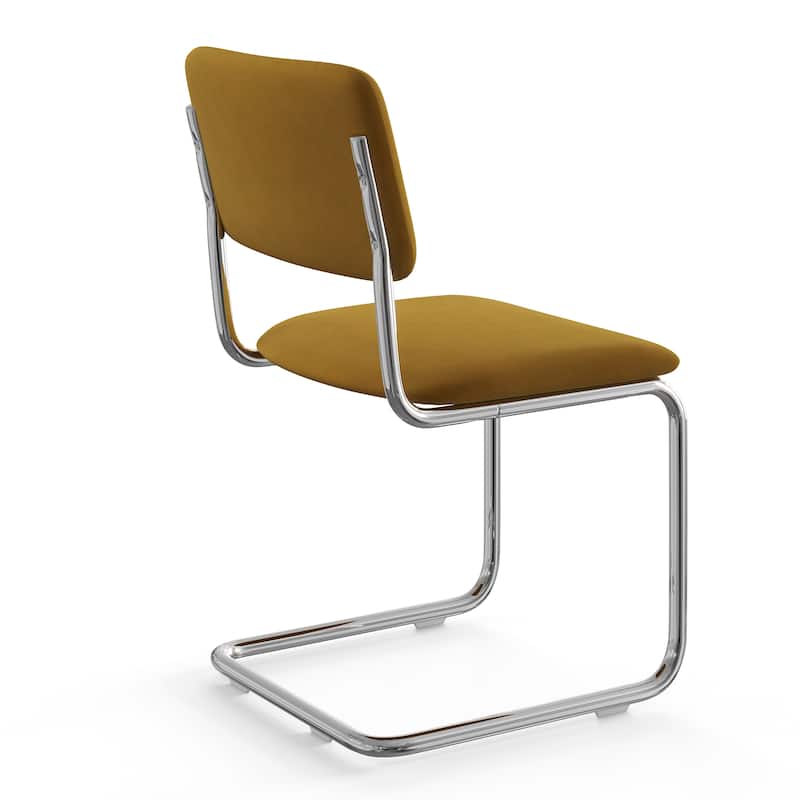 Hayward Velvet Side Chair Chrome Frame (Set Of 2)