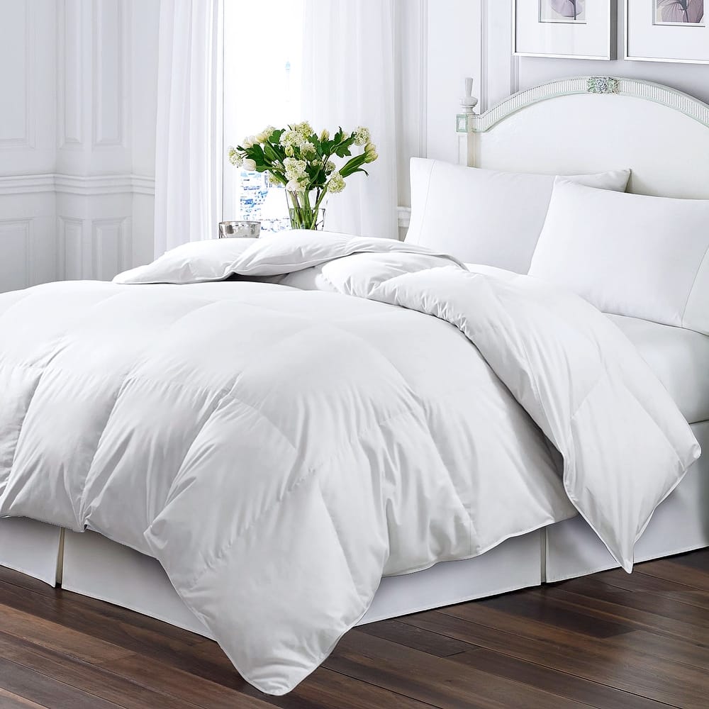 White Down and Feather Comforter