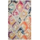 preview thumbnail 33 of 36, SAFAVIEH Monaco Farahnaz Boho Ogee Watercolor Rug 3' x 5' - Multi - Rectangle
