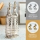 preview thumbnail 162 of 196, COOK WITH COLOR Glass Olive Oil Bottle Dispenser - 2 Pack- 17oz Oil and Vinegar Carafe Decanter
