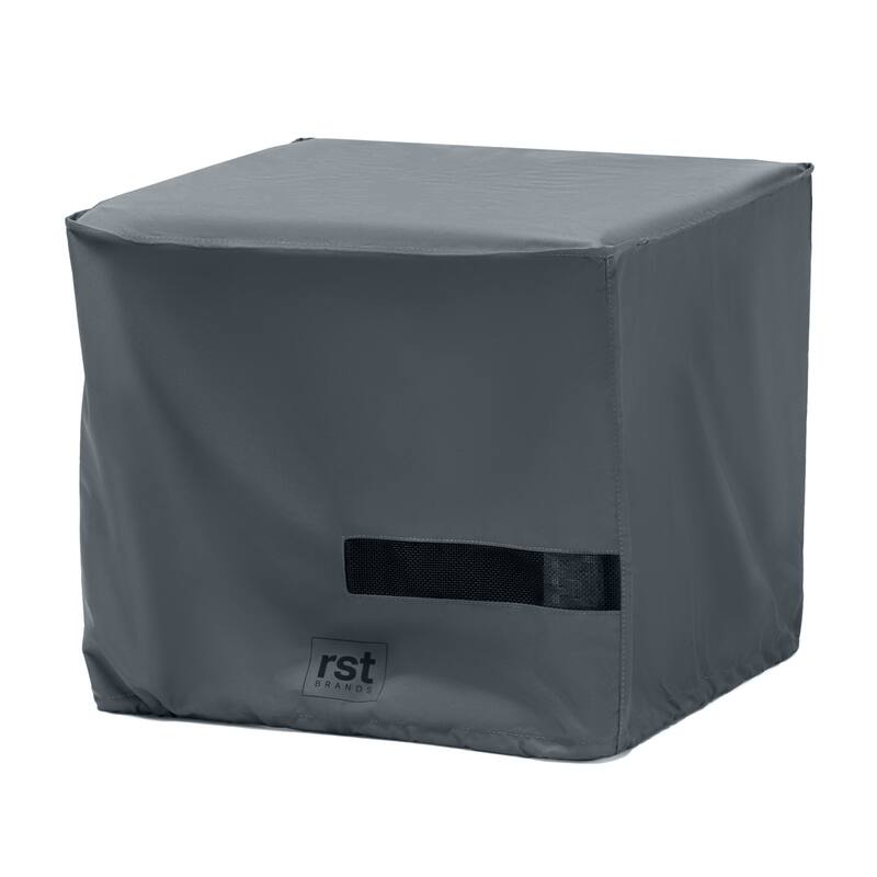 Vaughn 5 Piece Polyester Outdoor Patio Seating Deluxe Furniture Covers - Grey