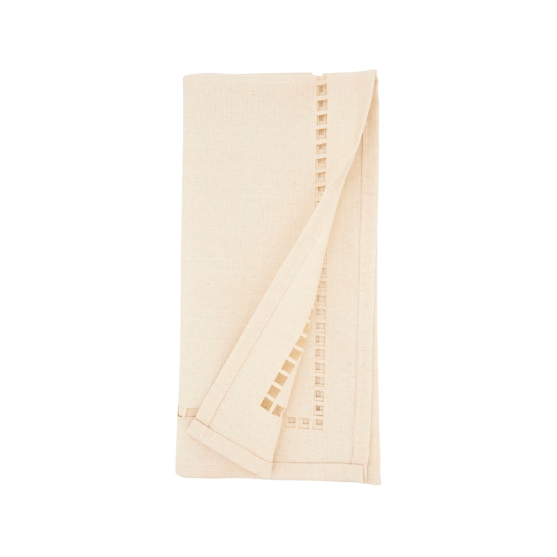Laser-Cut Hemstitch Napkin (Set of 4)