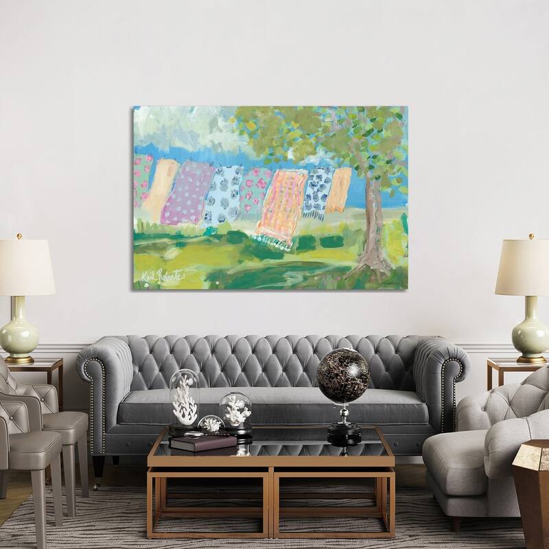 iCanvas "Laundry Day" by Kait Roberts Canvas Print
