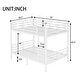 preview thumbnail 5 of 3, Full over Full Size Metal Bunk Bed for Teens and Adults, No Box Spring Needed