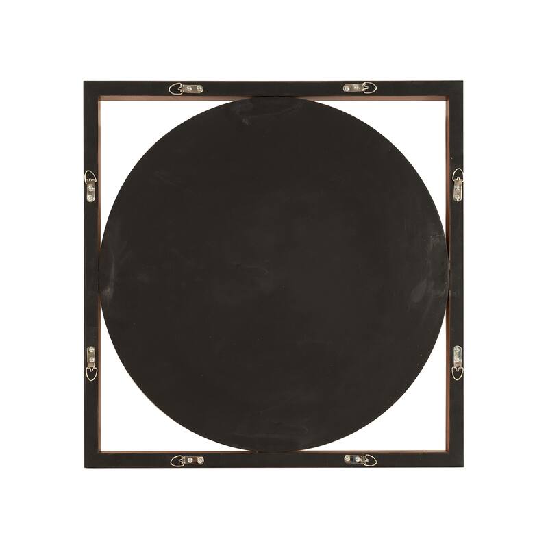 Dirken Wooden Framed Mirror - 1 x 20 x 20