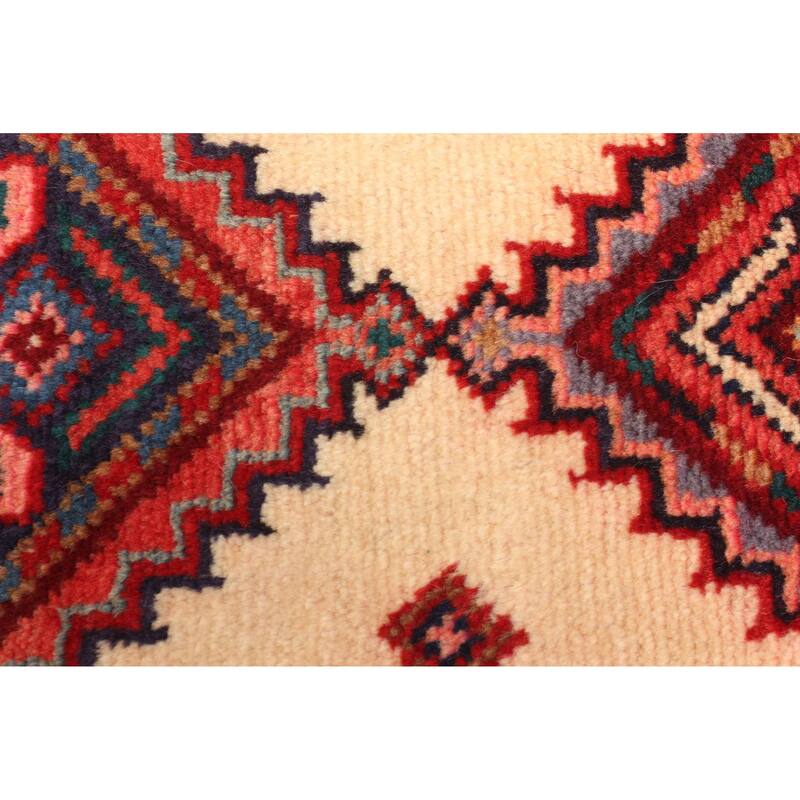 ECARPETGALLERY Hand-knotted Konya Anatolian Beige Wool Rug - 1'9 x 9'6