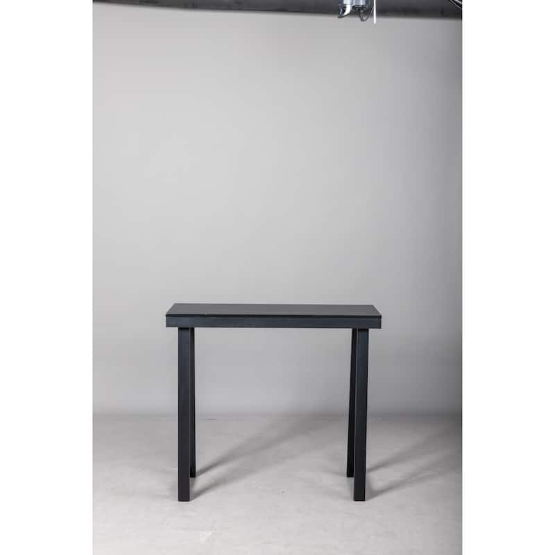 Narrow Solid Pine Wood Entryway Console Table for Small Space Living Room Furniture Decor