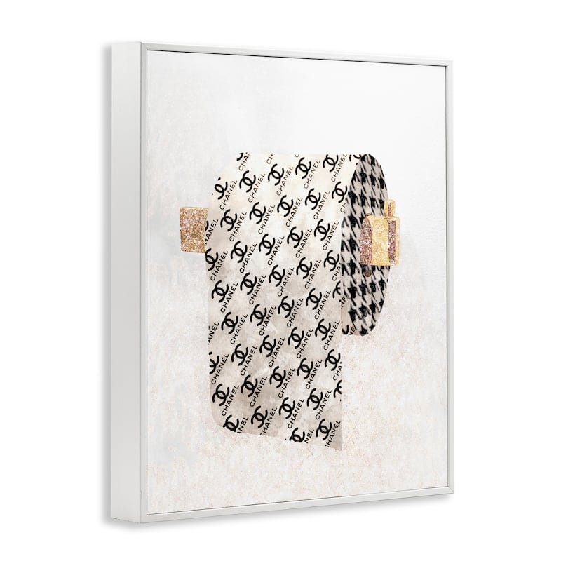Stupell Fashion Glam...Designer Detailing Framed Wall Art - Multi-Color