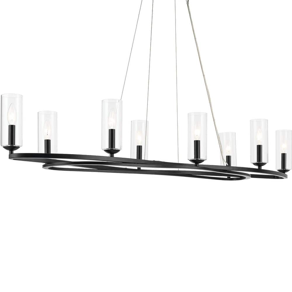 Kichler 52772 Harpin 8 Light 17" Wide Linear Chandelier