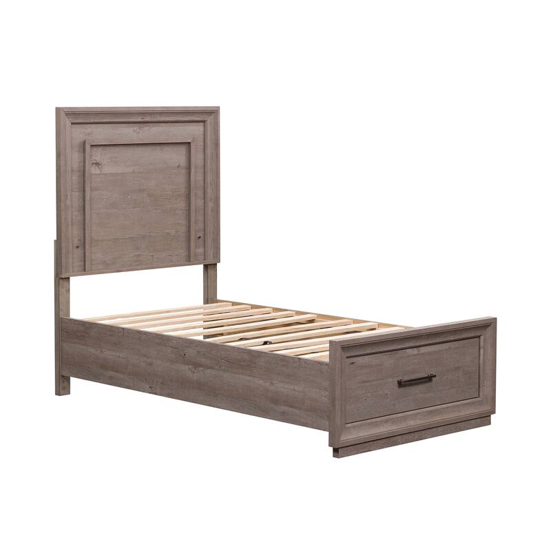 Horizons Graystone Twin Size Storage Bed