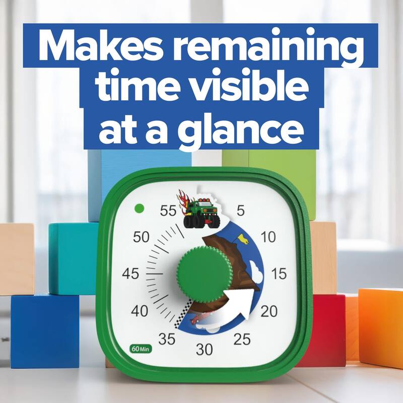 BrainStream Visual Timer - Tick Tock Truck