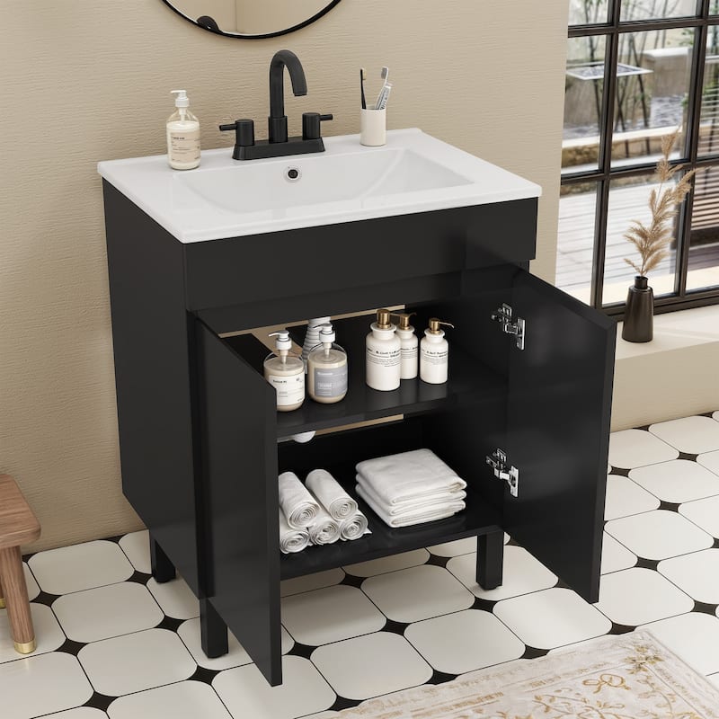 Moasis Bathroom Vanity with Sink Combo Bathroom Cabinet