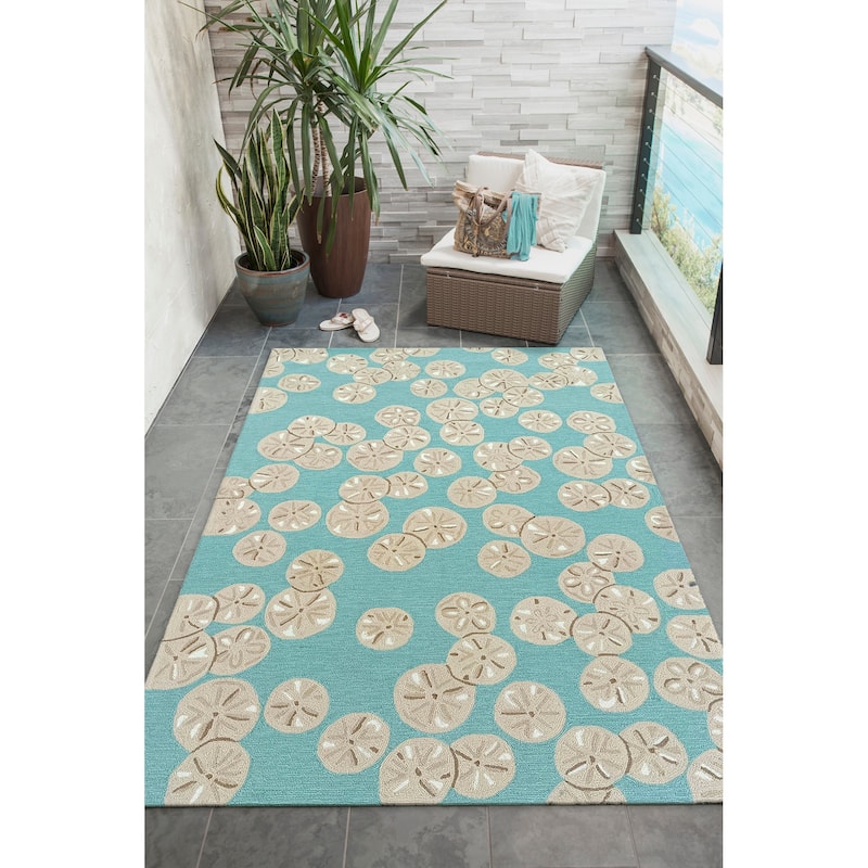 Liora Manne Capri Sea Biscuit Indoor/Outdoor Area Rug