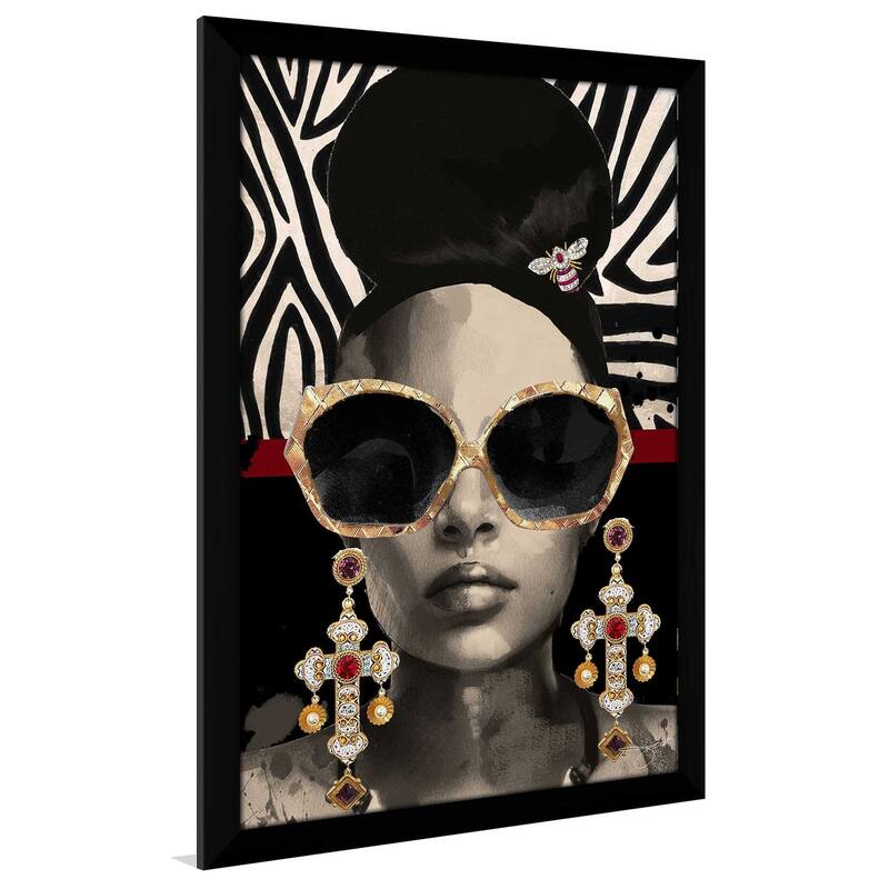 "Afrique Model 4" by Jodi Print on Acrylic