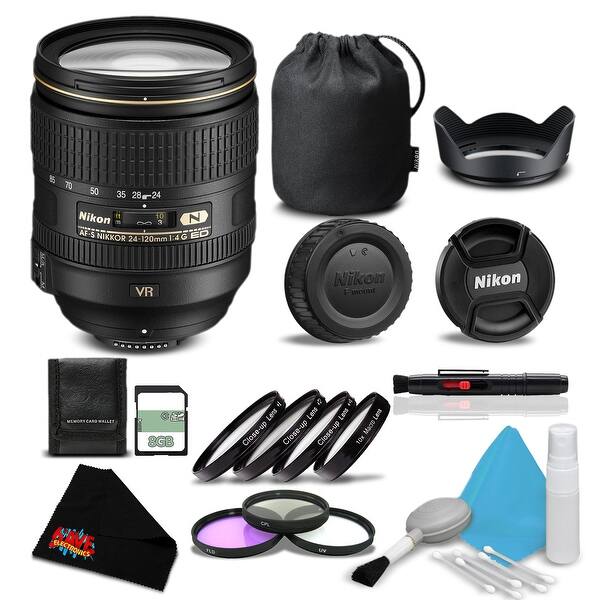 Nikon Af S Nikkor 24 1mm F 4g Ed Vr Lens 2193 Bundle International Version Overstock