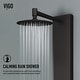 preview thumbnail 10 of 10, Vigo VG08022 Bowery 59" H 4-Jet Thermostatic Shower Panel with Shower