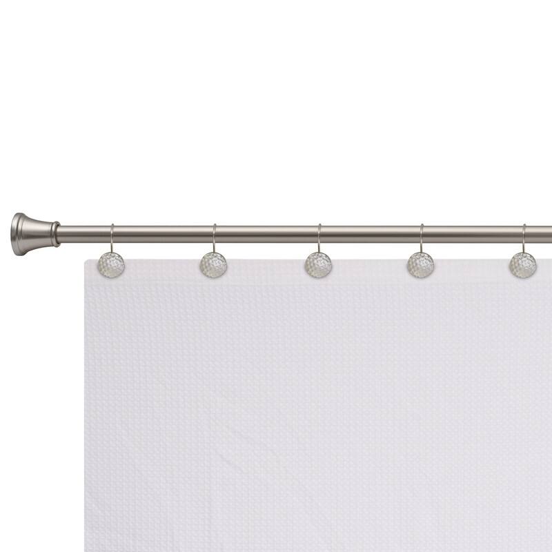 Utopia Alley Shower Rings Hooks, Shower Curtain Rings Hooks for Bathroom, Rust Resistant Shower Curtain Hooks Rings, Set of 12