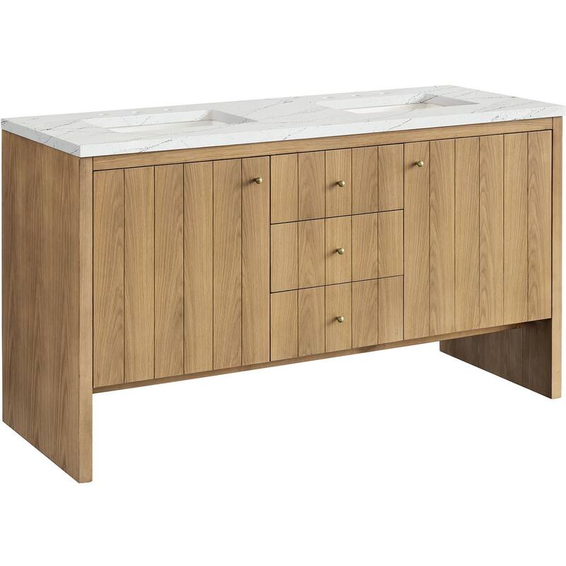 James Martin Vanities 435-V60D-FENC Hudson 60" Free Standing Double