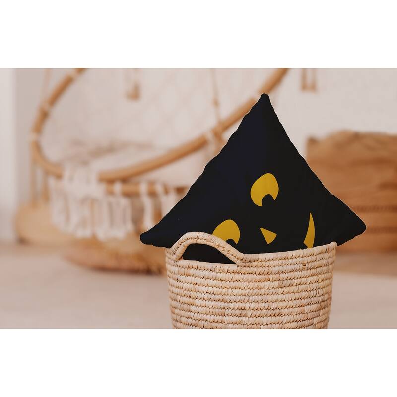 Halloween JackoLanternRight Accent Pillow