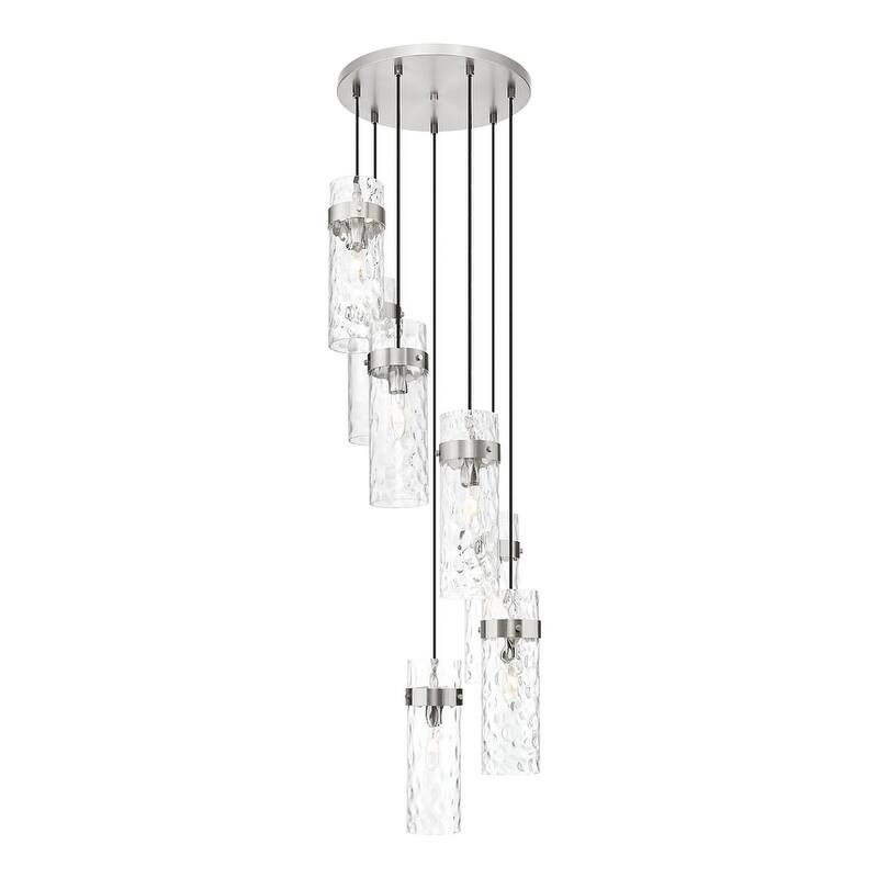 Z-Lite 7002P5-7R Fontaine 7 Light 20" Wide Chandelier