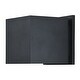preview thumbnail 1 of 2, Access Lighting Square - LED Four Inch Outdoor Wall Sconce Black