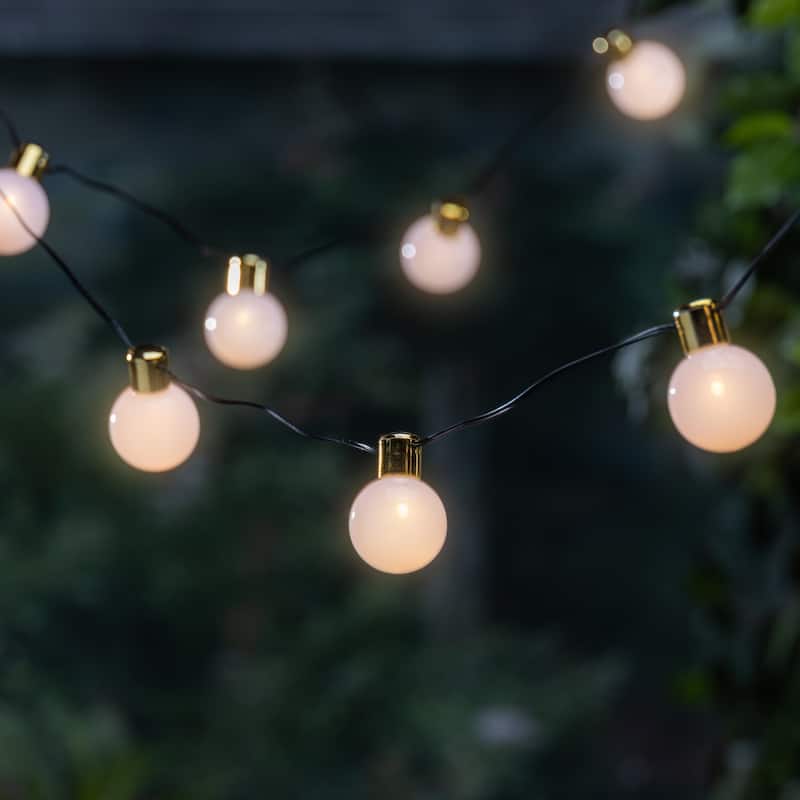 White and Gold Light String - N/A