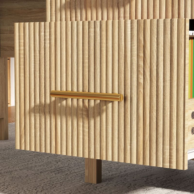 54W Executive Desk Home Office Desk with File Drawer