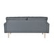 preview thumbnail 7 of 11, Serta Ainsley Sofa in Grey Woven Fabric